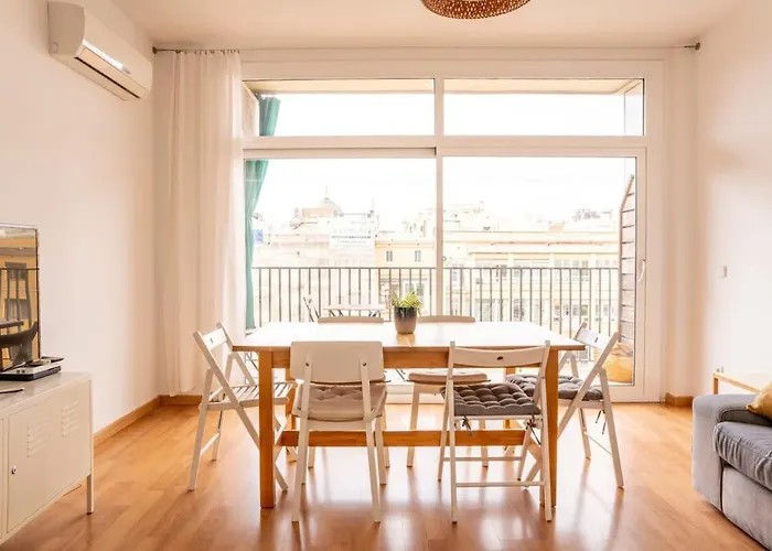 The Collection - Bright 4bd With Terrace Near Arc De Triomf Apartament *